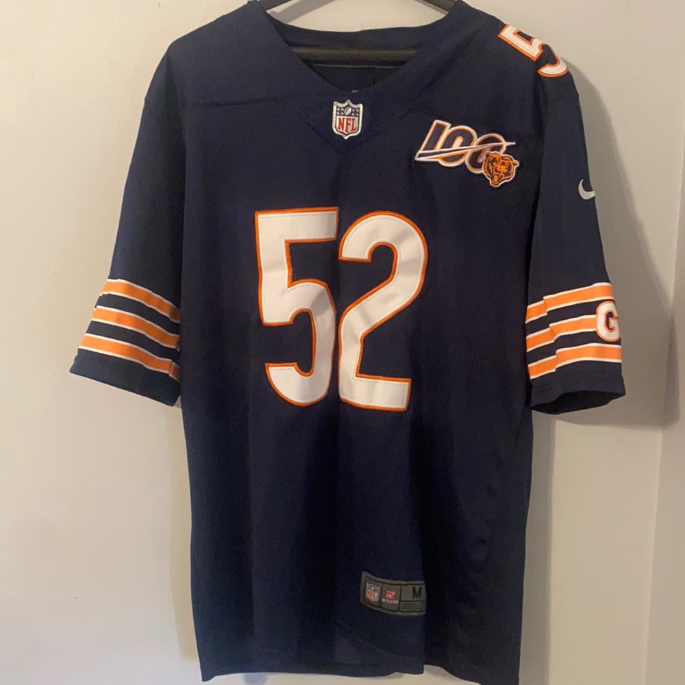 Khalil Mack Chicago Bears 100th Season Nike Jersey Size: Medium